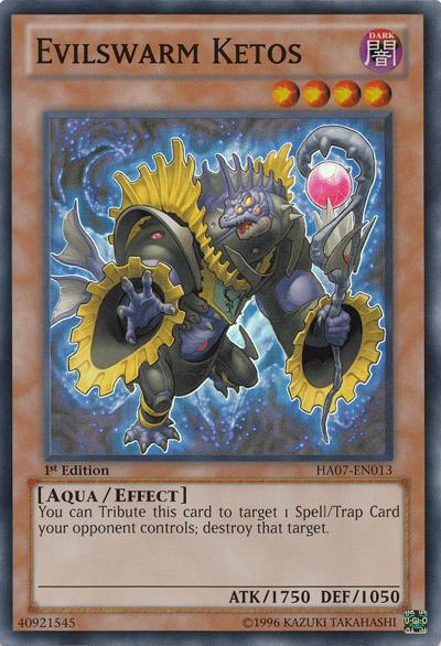 Evilswarm Ketos [HA07-EN013] Super Rare | Arkham Games and Comics