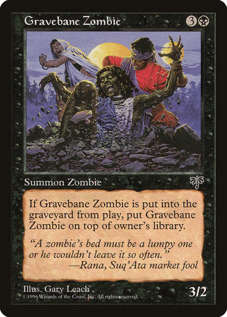 Gravebane Zombie [Mirage] | Arkham Games and Comics