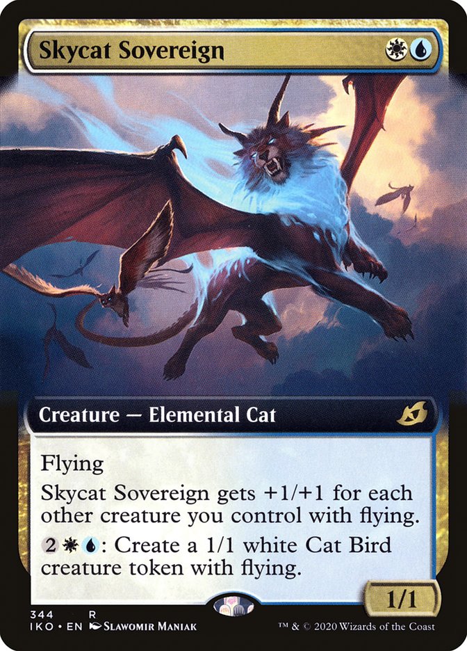 Skycat Sovereign (Extended Art) [Ikoria: Lair of Behemoths] | Arkham Games and Comics