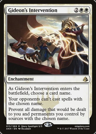 Gideon's Intervention [Amonkhet] | Arkham Games and Comics