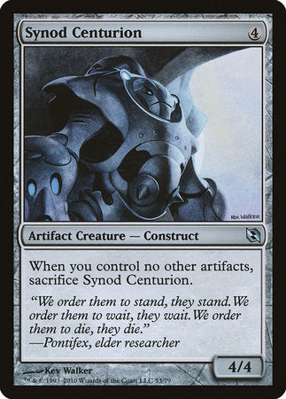 Synod Centurion [Duel Decks: Elspeth vs. Tezzeret] | Arkham Games and Comics