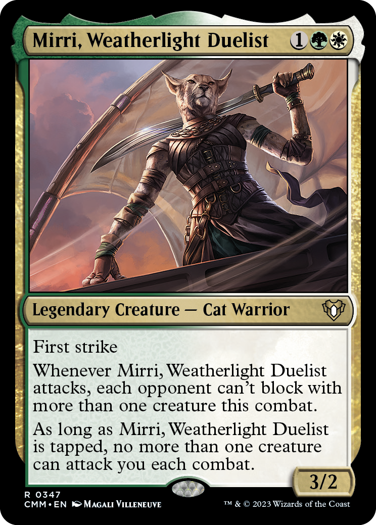 Mirri, Weatherlight Duelist [Commander Masters] | Arkham Games and Comics