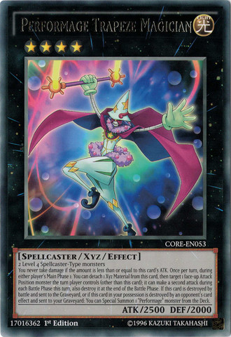 Performage Trapeze Magician [CORE-EN053] Rare | Arkham Games and Comics