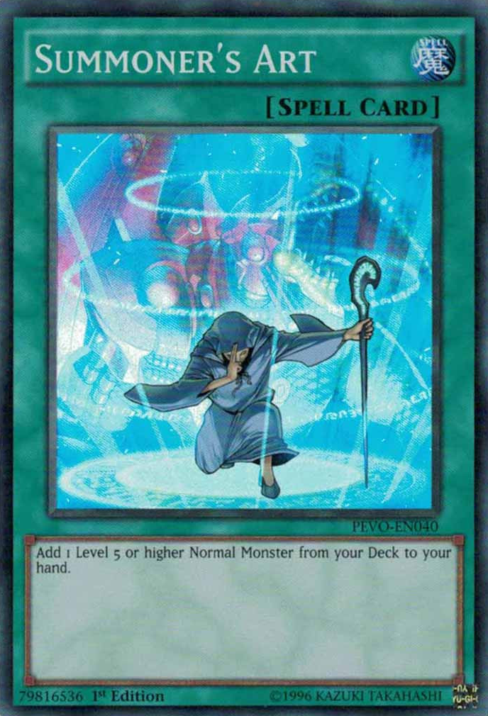 Summoner's Art [PEVO-EN040] Super Rare | Arkham Games and Comics