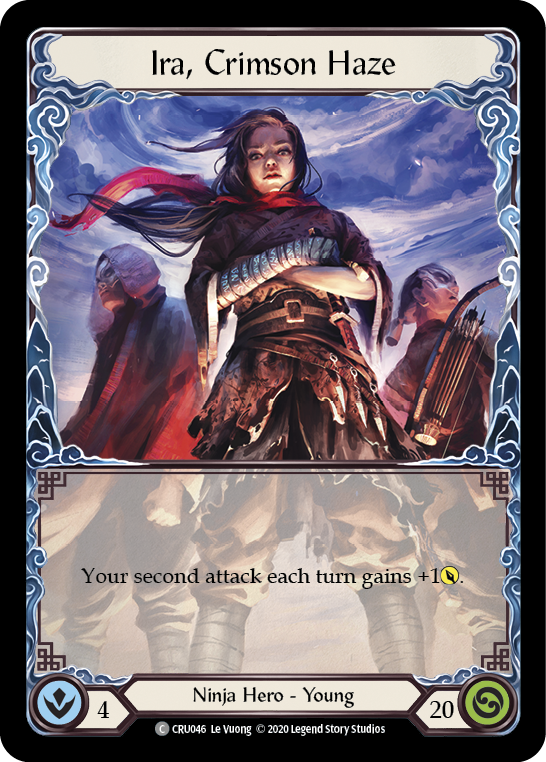 Ira, Crimson Haze [CRU046] (Crucible of War)  1st Edition Normal | Arkham Games and Comics