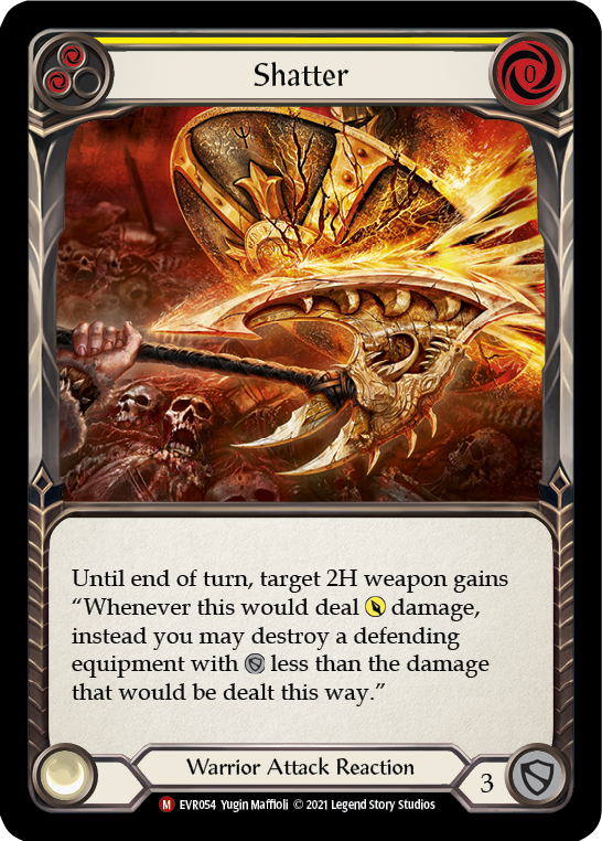 Shatter [EVR054] (Everfest)  1st Edition Rainbow Foil | Arkham Games and Comics