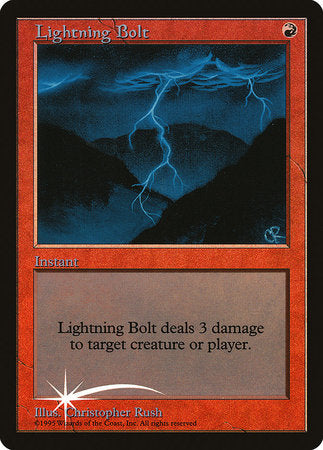 Lightning Bolt [Judge Gift Cards 1998] | Arkham Games and Comics