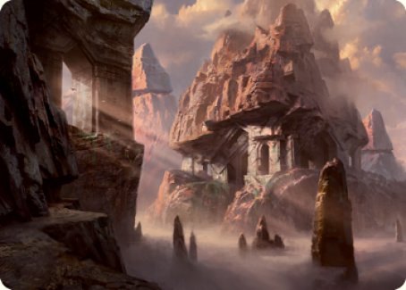 Mountain (277) Art Card [Dungeons & Dragons: Adventures in the Forgotten Realms Art Series] | Arkham Games and Comics