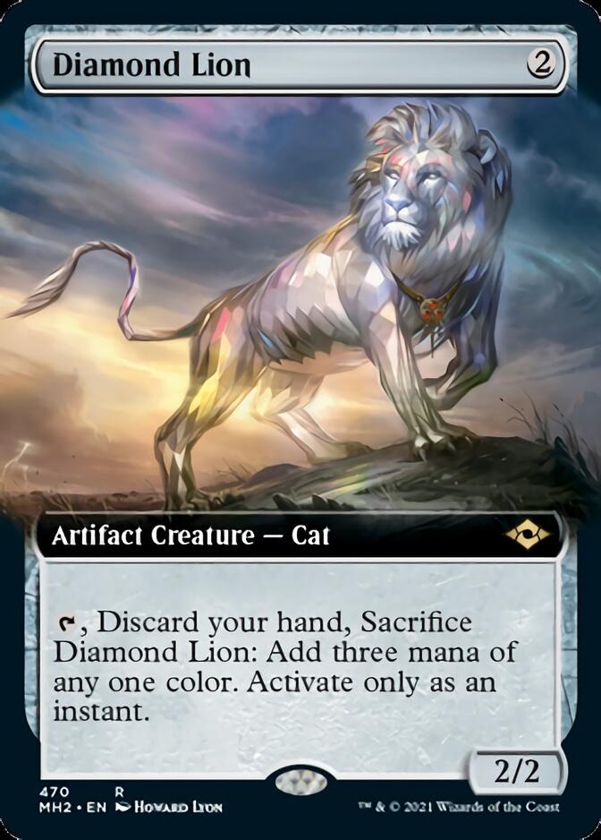 Diamond Lion (Extended Art) [Modern Horizons 2] | Arkham Games and Comics