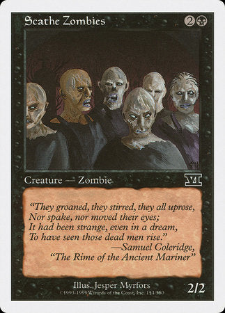Scathe Zombies [Classic Sixth Edition] | Arkham Games and Comics