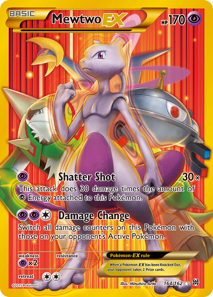 Mewtwo EX (164/162) [XY: BREAKthrough] | Arkham Games and Comics