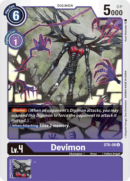 Devimon [ST6-08] [Starter Deck: Venomous Violet] | Arkham Games and Comics