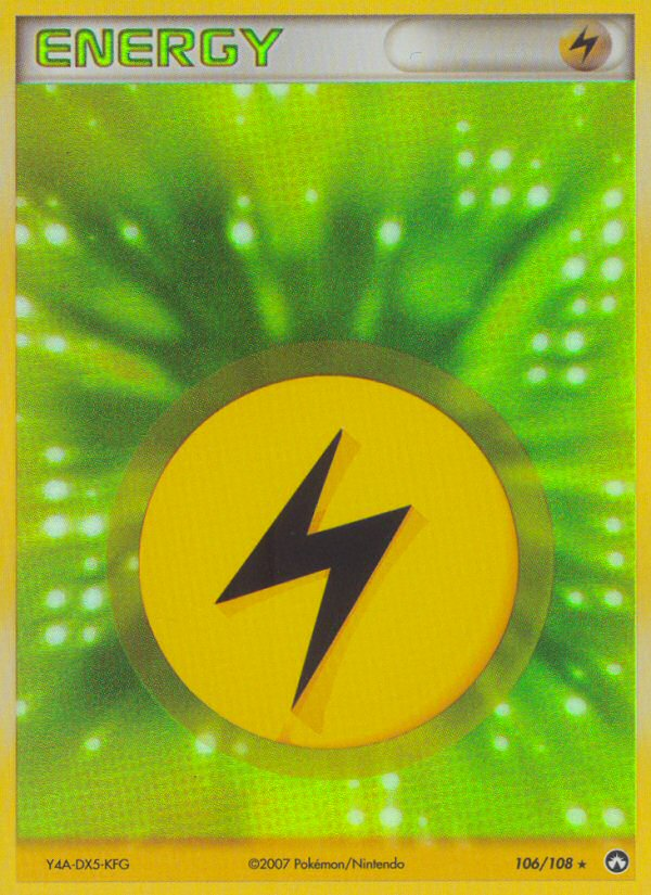 Lightning Energy (106/108) [EX: Power Keepers] | Arkham Games and Comics