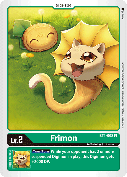 Frimon [BT1-008] [Release Special Booster Ver.1.0] | Arkham Games and Comics