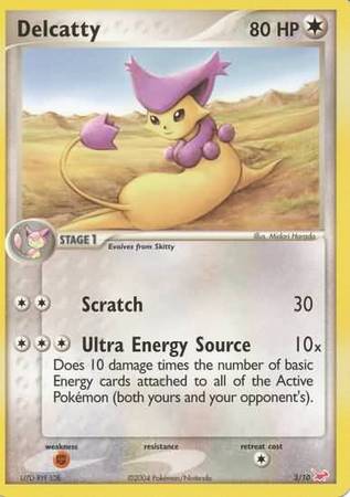 Delcatty (3/10) [EX: Trainer Kit - Latias] | Arkham Games and Comics