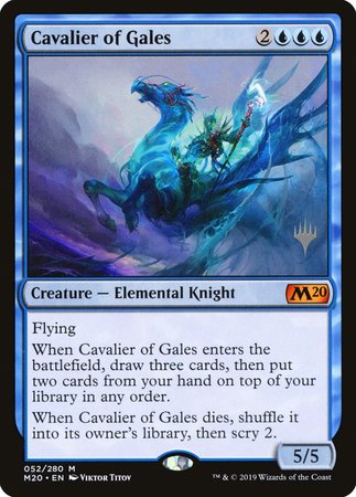 Cavalier of Gales [Core Set 2020 Promos] | Arkham Games and Comics