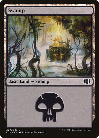 Swamp (327) [Commander 2014] | Arkham Games and Comics