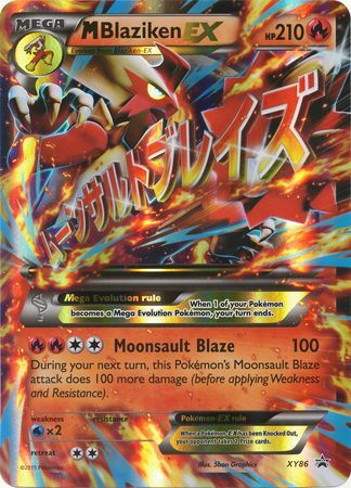 M Blaziken EX (XY86) (Jumbo Card) [XY: Black Star Promos] | Arkham Games and Comics