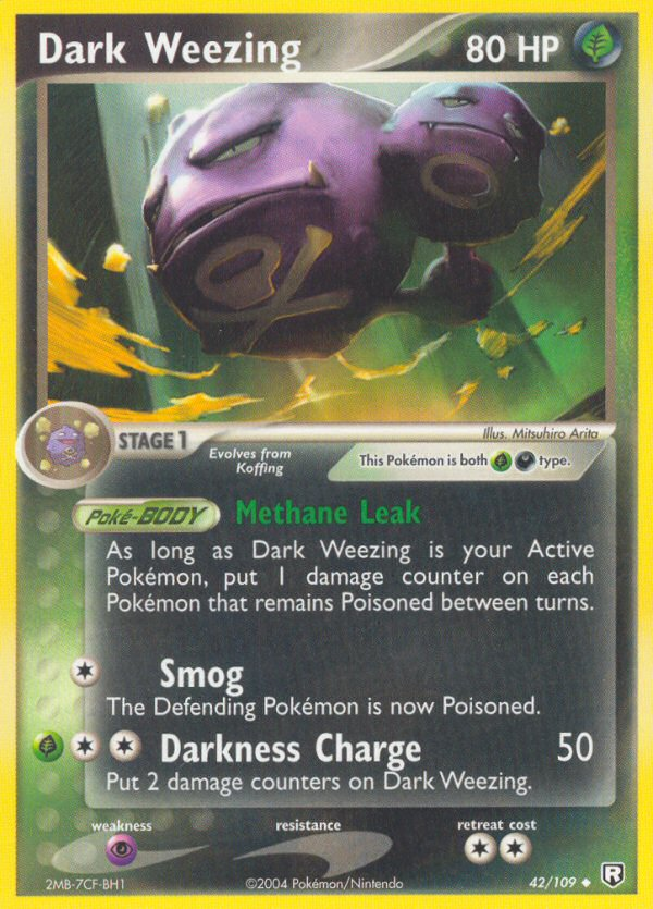 Dark Weezing (42/109) [EX: Team Rocket Returns] | Arkham Games and Comics