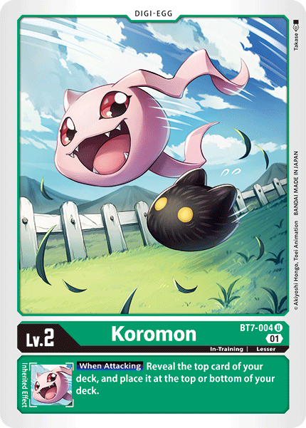 Koromon [BT7-004] [Next Adventure] | Arkham Games and Comics