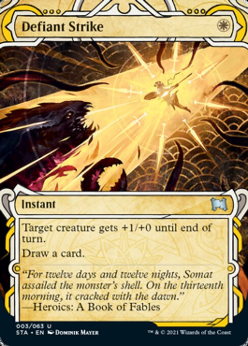 Defiant Strike [Strixhaven Mystical Archive] | Arkham Games and Comics