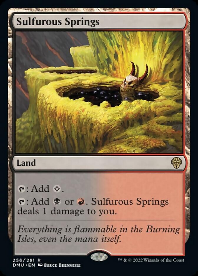 Sulfurous Springs [Dominaria United] | Arkham Games and Comics