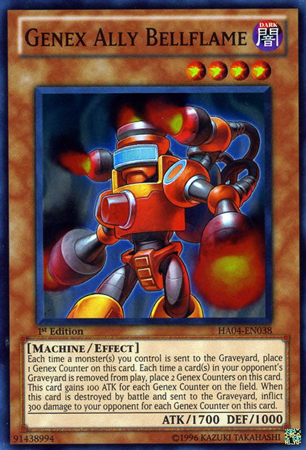 Genex Ally Bellflame [HA04-EN038] Super Rare | Arkham Games and Comics