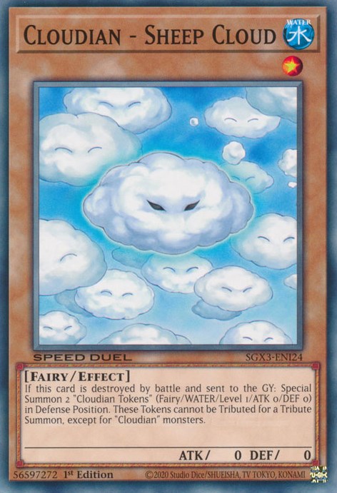 Cloudian - Sheep Cloud [SGX3-ENI24] Common | Arkham Games and Comics