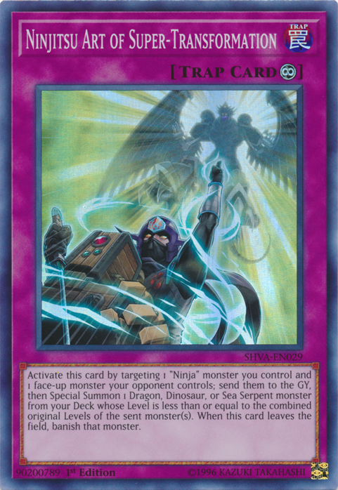 Ninjitsu Art of Super-Transformation [SHVA-EN029] Super Rare | Arkham Games and Comics