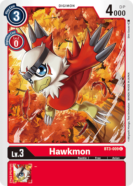 Hawkmon [BT3-009] [Release Special Booster Ver.1.5] | Arkham Games and Comics