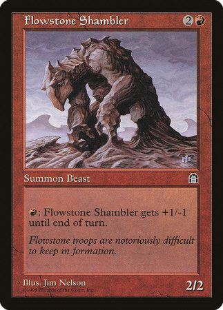 Flowstone Shambler [Stronghold] | Arkham Games and Comics