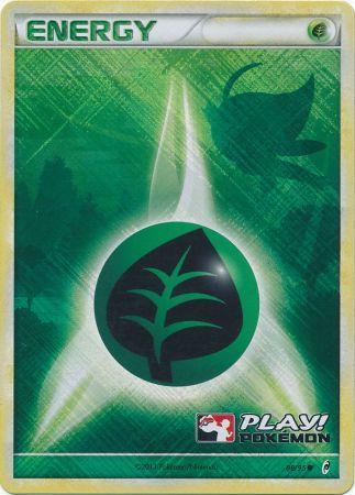 Grass Energy (88/95) (Play Pokemon Promo) [HeartGold & SoulSilver: Call of Legends] | Arkham Games and Comics