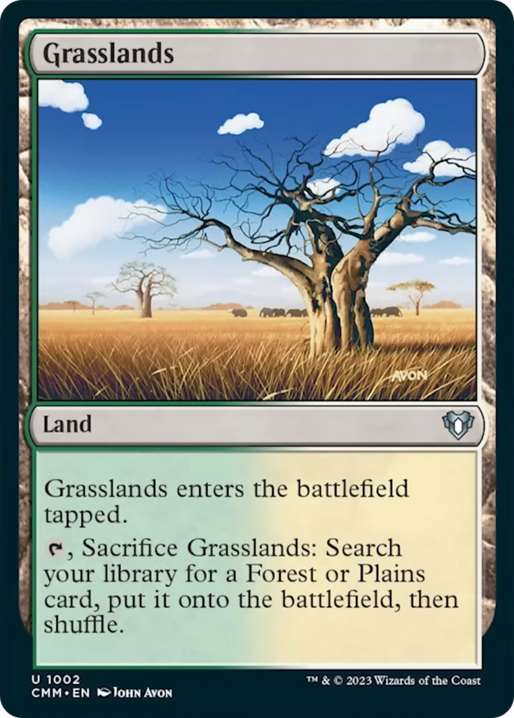 Grasslands [Commander Masters] | Arkham Games and Comics