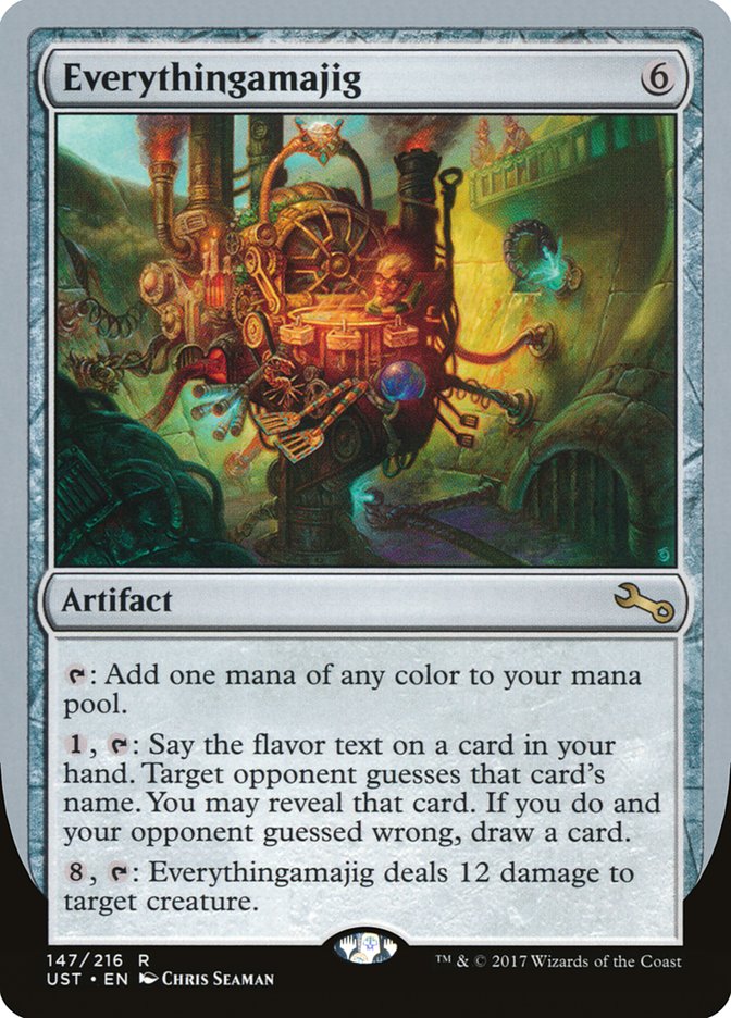 Everythingamajig ("Add one Mana") [Unstable] | Arkham Games and Comics