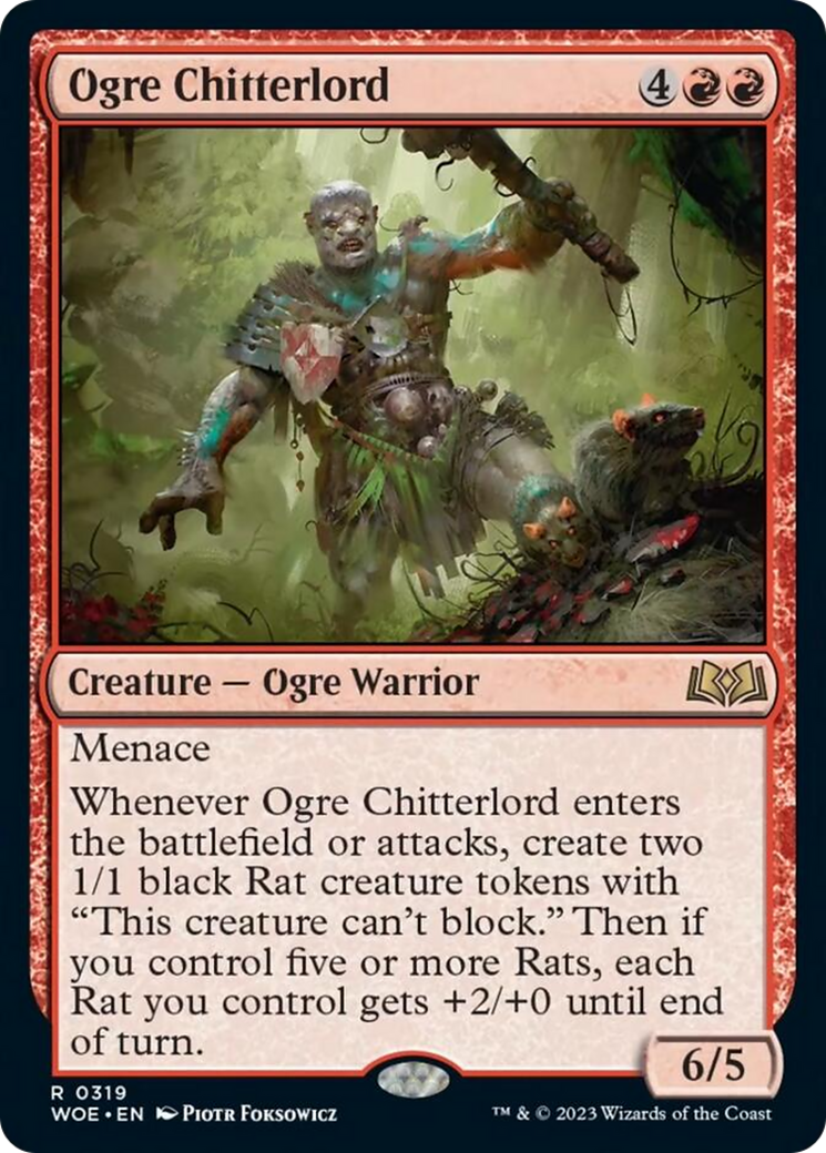 Ogre Chitterlord [Wilds of Eldraine] | Arkham Games and Comics