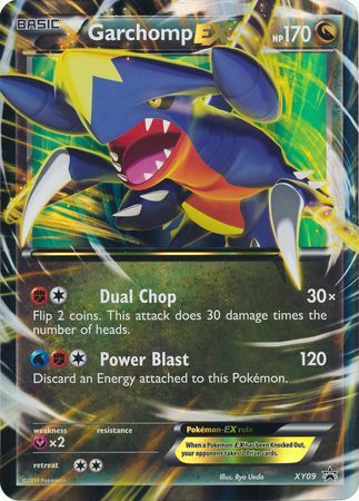 Garchomp EX (XY09) (Jumbo Card) [XY: Black Star Promos] | Arkham Games and Comics