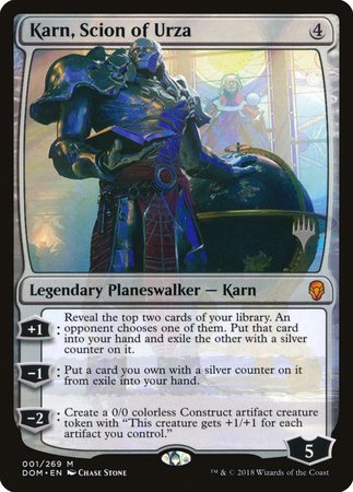 Karn, Scion of Urza [Dominaria Promos] | Arkham Games and Comics