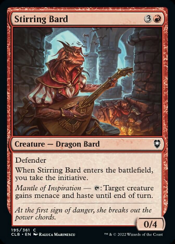 Stirring Bard [Commander Legends: Battle for Baldur's Gate] | Arkham Games and Comics