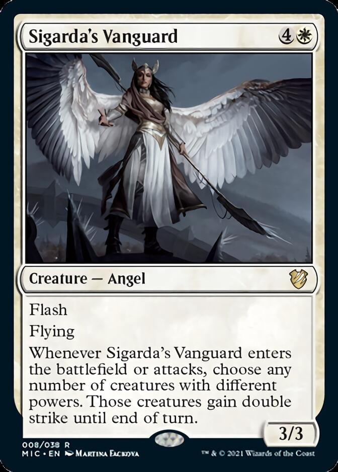 Sigarda's Vanguard [Innistrad: Midnight Hunt Commander] | Arkham Games and Comics