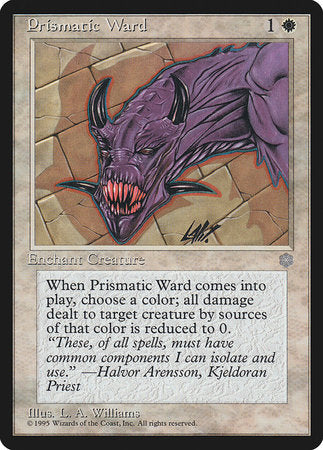 Prismatic Ward [Ice Age] | Arkham Games and Comics