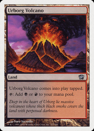 Urborg Volcano [Eighth Edition] | Arkham Games and Comics