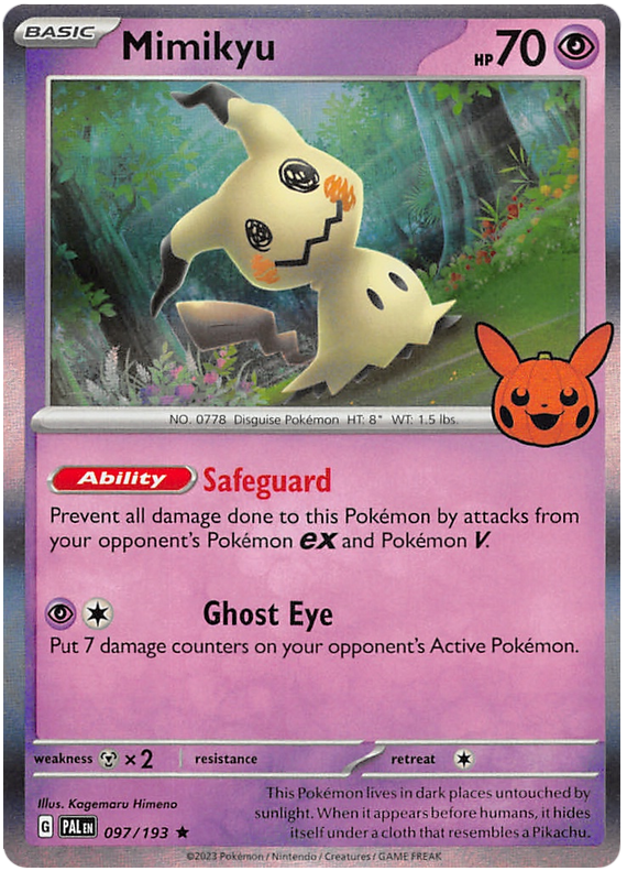 Mimikyu (097/193) [Trick or Trade 2023] | Arkham Games and Comics