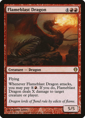 Flameblast Dragon [Archenemy] | Arkham Games and Comics