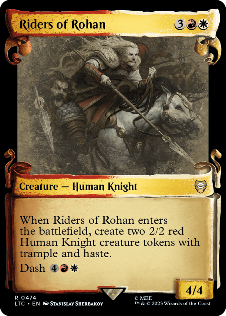 Riders of Rohan [The Lord of the Rings: Tales of Middle-Earth Commander Showcase Scrolls] | Arkham Games and Comics