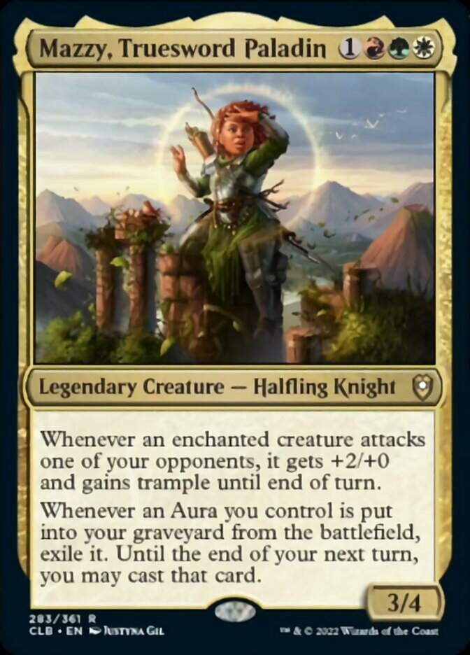 Mazzy, Truesword Paladin [Commander Legends: Battle for Baldur's Gate] | Arkham Games and Comics