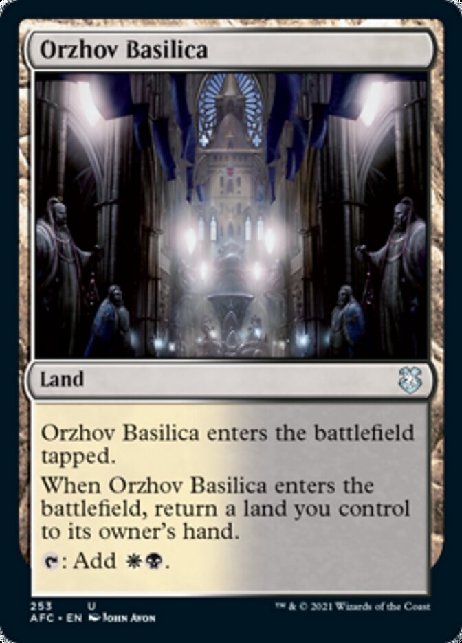 Orzhov Basilica [Dungeons & Dragons: Adventures in the Forgotten Realms Commander] | Arkham Games and Comics