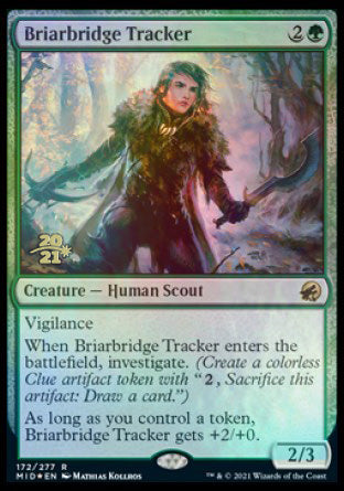 Briarbridge Tracker [Innistrad: Midnight Hunt Prerelease Promos] | Arkham Games and Comics