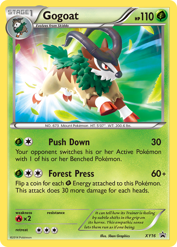 Gogoat (XY16) [XY: Black Star Promos] | Arkham Games and Comics