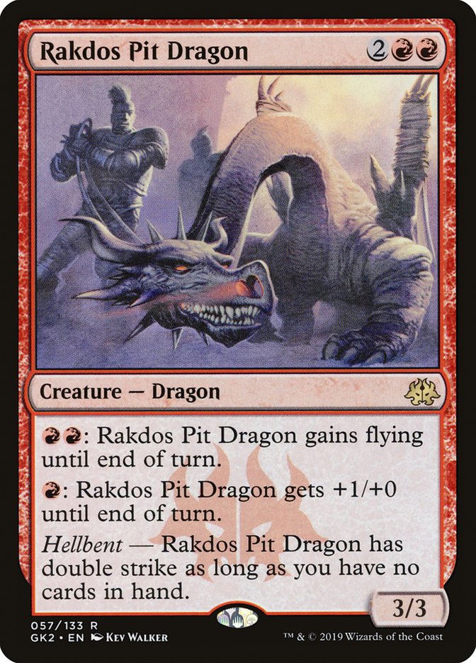 Rakdos Pit Dragon [Ravnica Allegiance Guild Kit] | Arkham Games and Comics