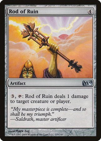 Rod of Ruin [Magic 2010] | Arkham Games and Comics